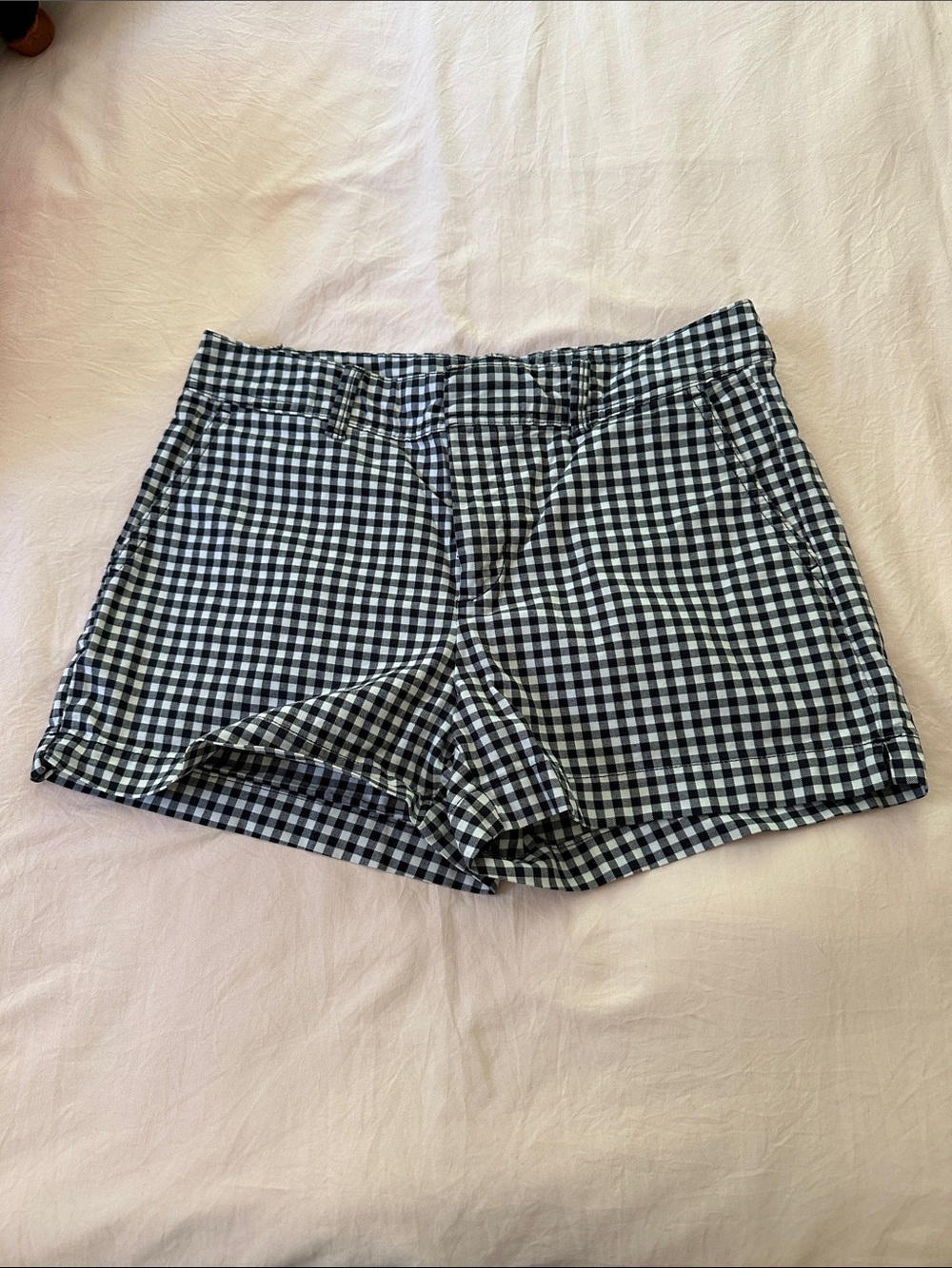 GAP Black & White Gingham Women’s Shorts